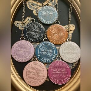 Louis Vuitton Blue Trunks & Bags Luggage Charms